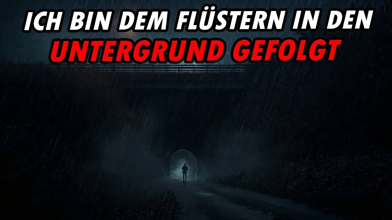Ich bin dem Flüstern in den UNTERGRUND gefolgt   War es ein Fehler？ #gruselhörbuch #creepypasta