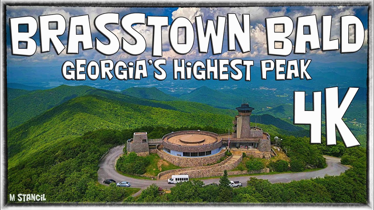 Brasstown Bald GA 4K /Georgia's Highest Peak(DJI Mavic Air 2 Footage) Drone Shots from the top of GA