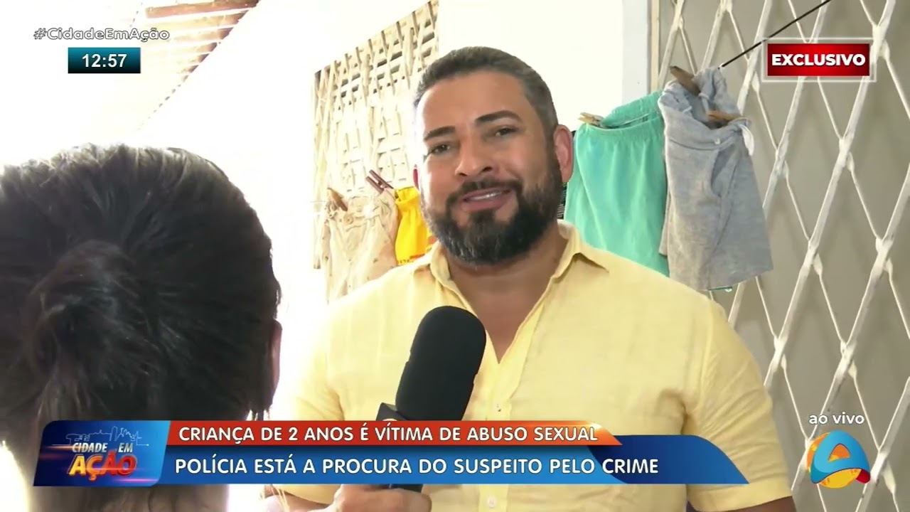 Cidade em Ação - 2 crianças são vítimas de abuso sexual. Polícia está a procura do suspeito