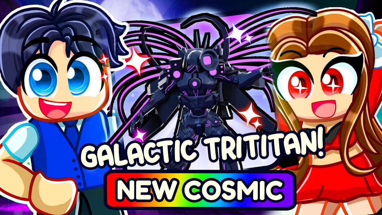 I Spent $100,000 On The NEW GALACTIC TRITITAN COSMIC UNIT In SKIBIDI TOWER DEFENSE!