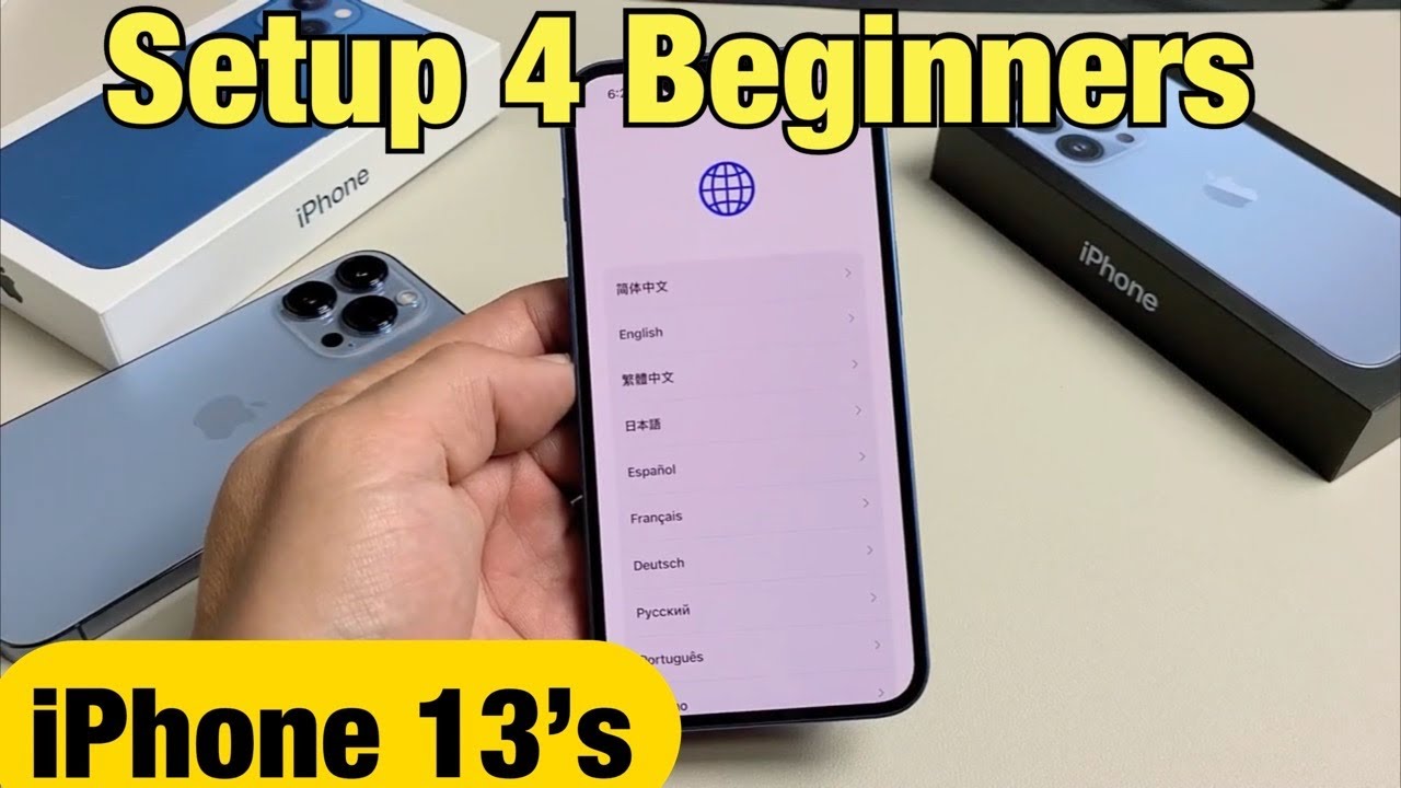iPhone 13: начальная настройка для начинающих (iPhone 13, 13 Pro, 13 Pro Max, 13 Mini)