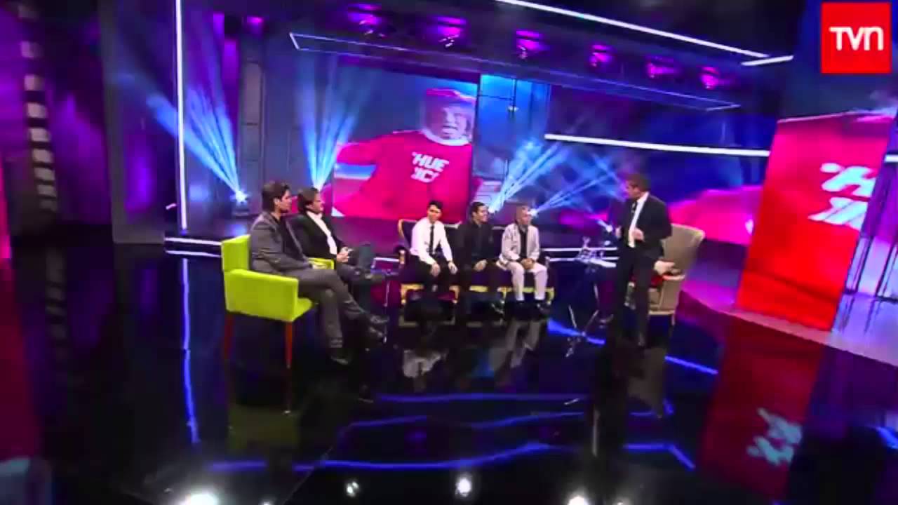 Tachuela chico y Pastelito en programa vitamina V de TVN