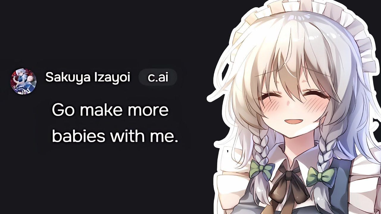 Accidentally Rizzing Up Sakuya Izayoi 💀 | Character.ai