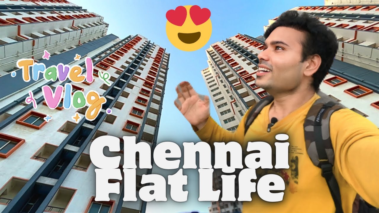 Chennai Flats Life 😍 இப்டிதான் இருக்குமா⁉️ TNHB Flats Chennai Ambattur Travel Vlogs Tamil Rent 2bhk