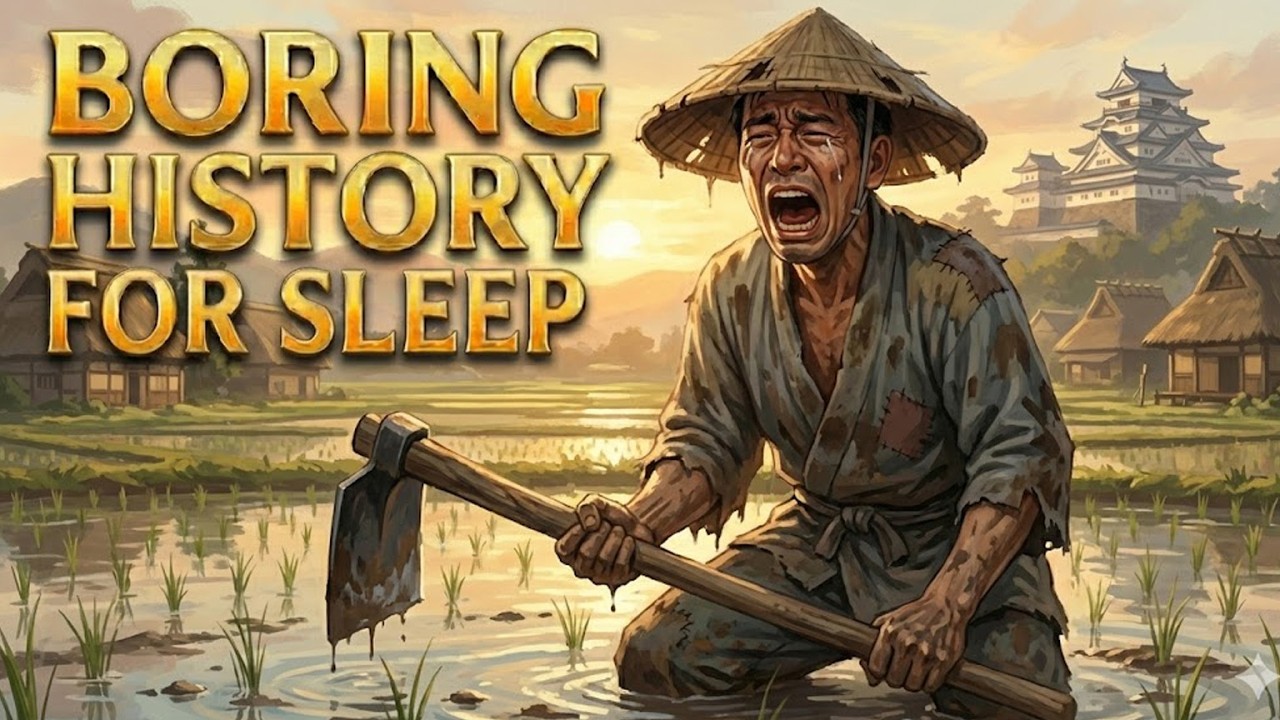 You Wouldn't Last a Day as a Peasant in Feudal Japan | History for Sleep (2 Hours)