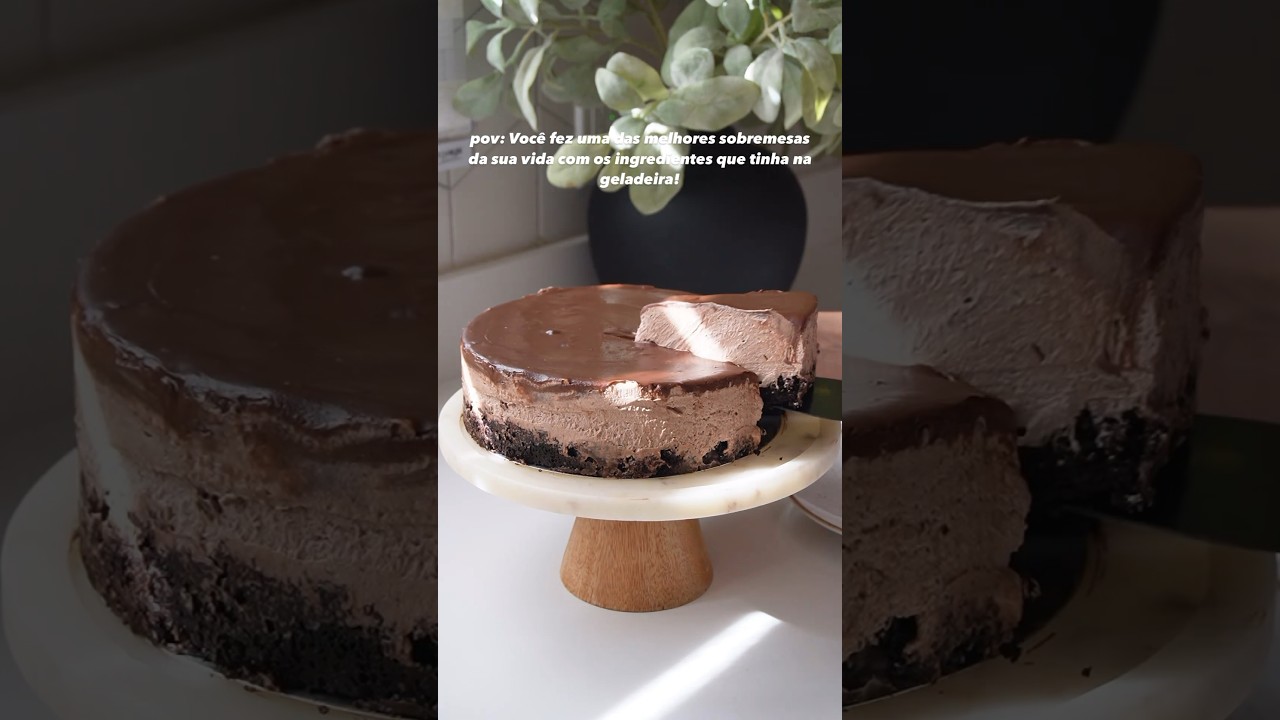 TORTA MOUSSE DE CHOCOLATE 🤎