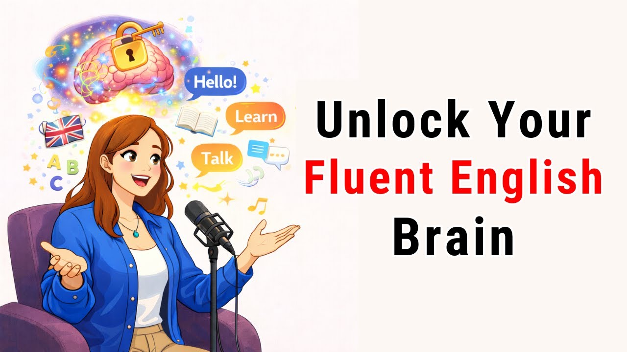 Unlock Your Fluent English Brain | Boost Your English Speaking Skills | Graded Reader | Podcast