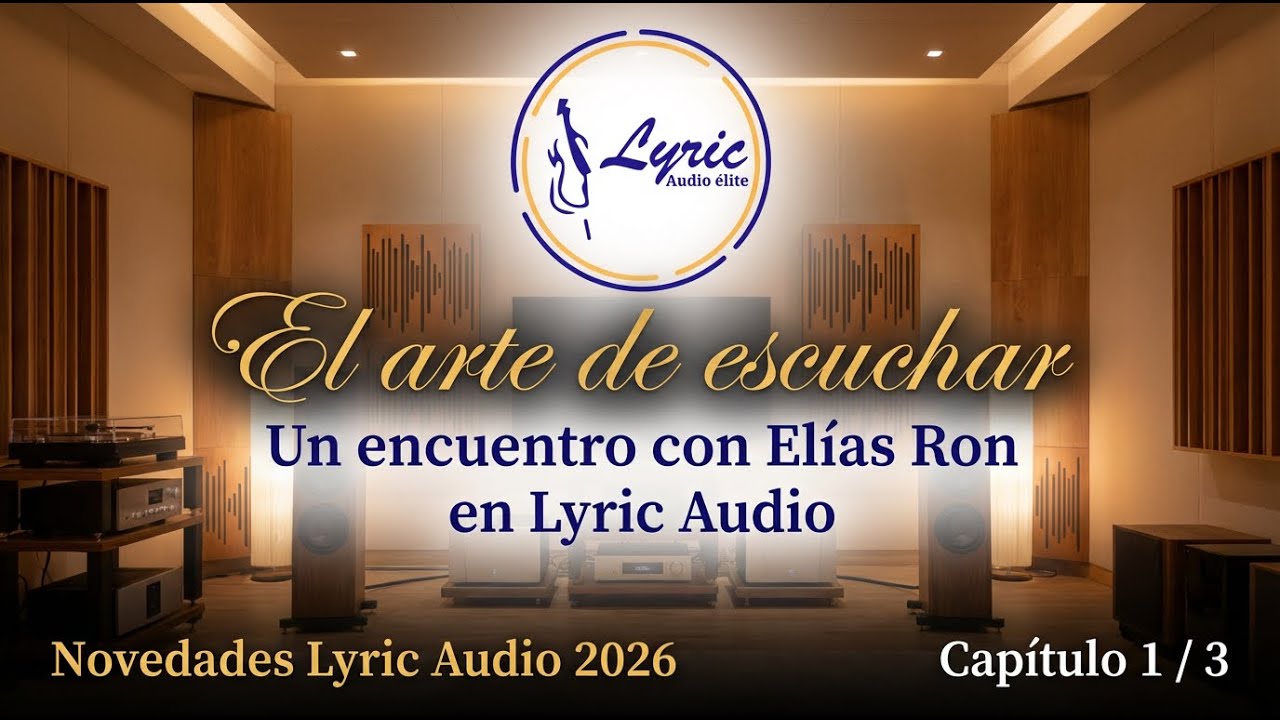 Novedades Lyric Audio 2026 -  Un encuentro con Elias Ron.