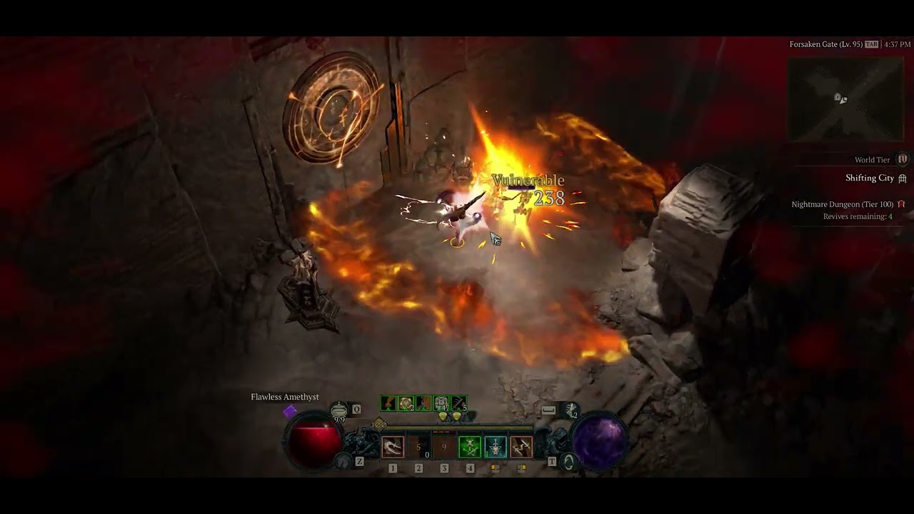 Diablo IV Poison TB rogue T100 post 1.1.1