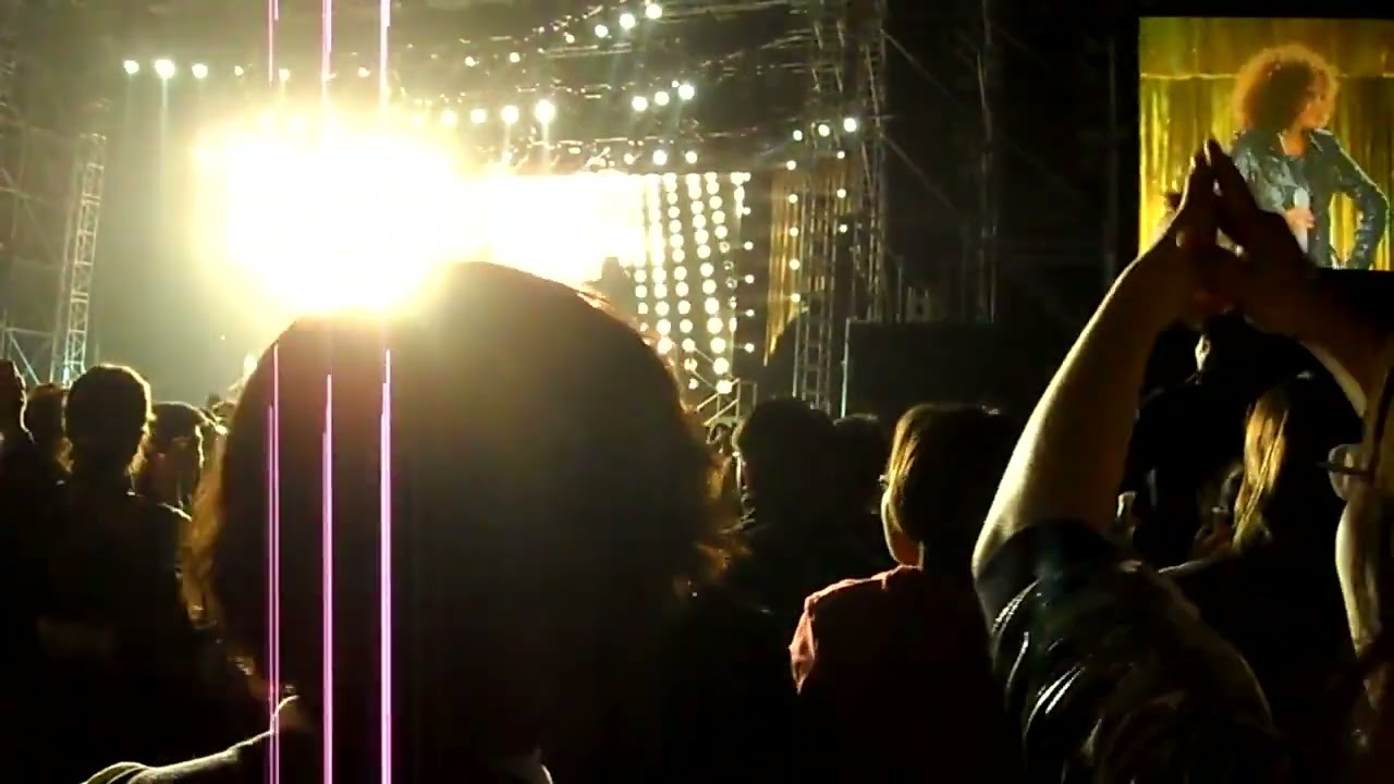 휘트니 휴스턴 첫 내한공연 2010 Whitney Houston concert in South Korea - I Wanna Dance With Somebody