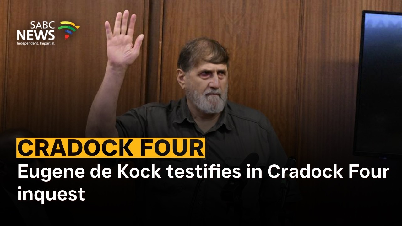 Eugene de Kock zeznaje w śledztwie w sprawie Cradock Four