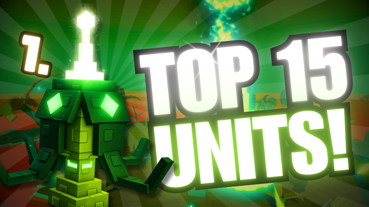 The Top 15 Units in Garden Tower Defense 1.57