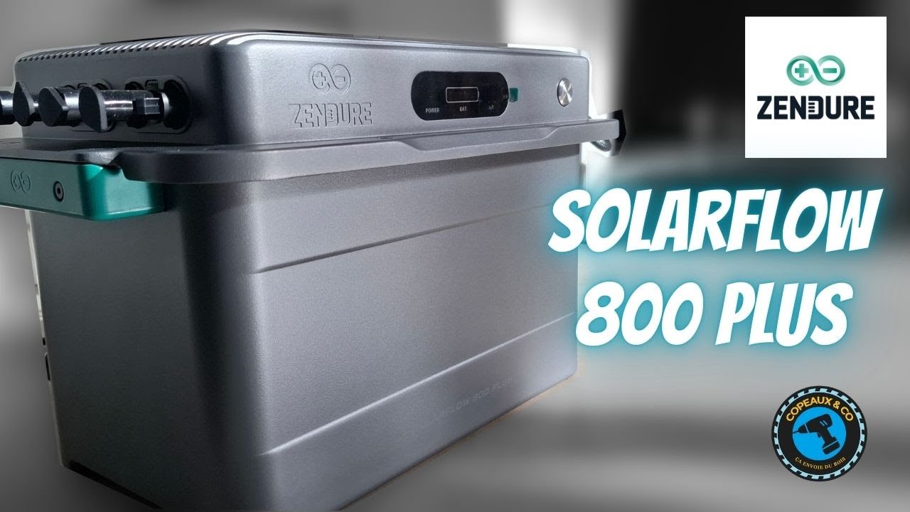 VERSION LONGUE -  Découverte et installation de la SolarFlow 800 Plus de Zendure