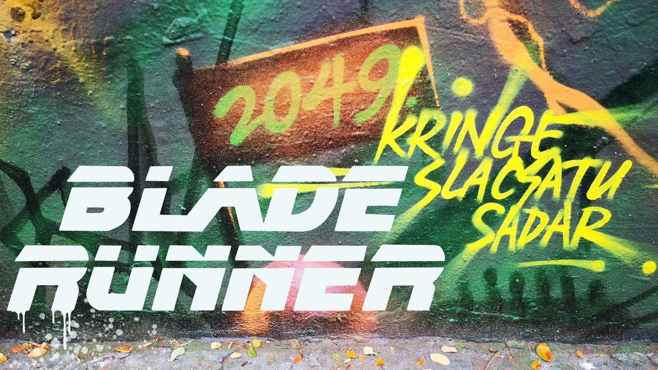 BLADE RUNNER - GRAFFITI TIMELAPSE