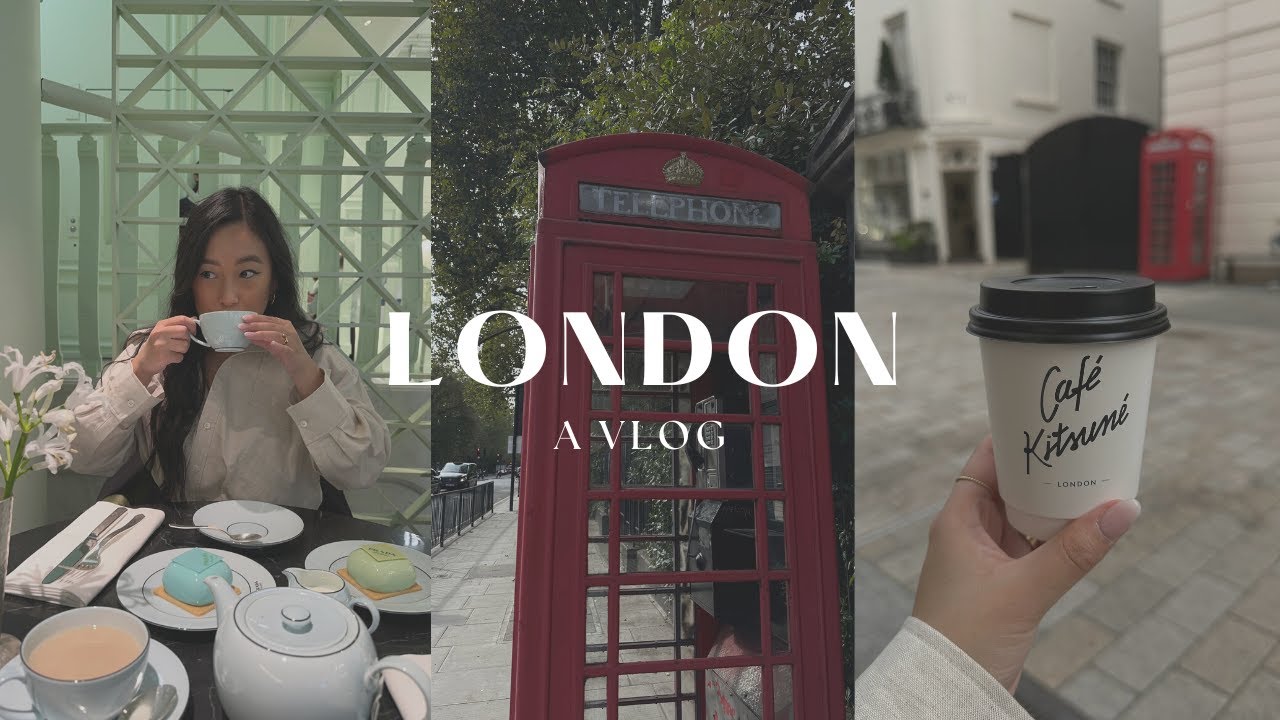 LONDON - A VLOG | Honeymoon Era, Shopping at Harrod's, Miu Miu, Prada & High Tea | Lindsay BonBon