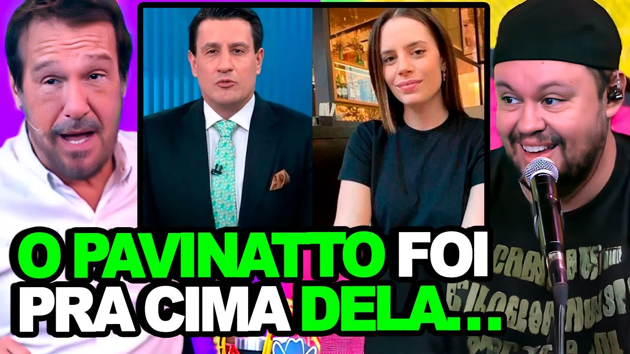 P&Acirc;NICO REAGE A TRETA ENTRE PAVINATTO E ZOE MARTINEZ AP&Oacute;S GRANDE POL&Ecirc;MICA