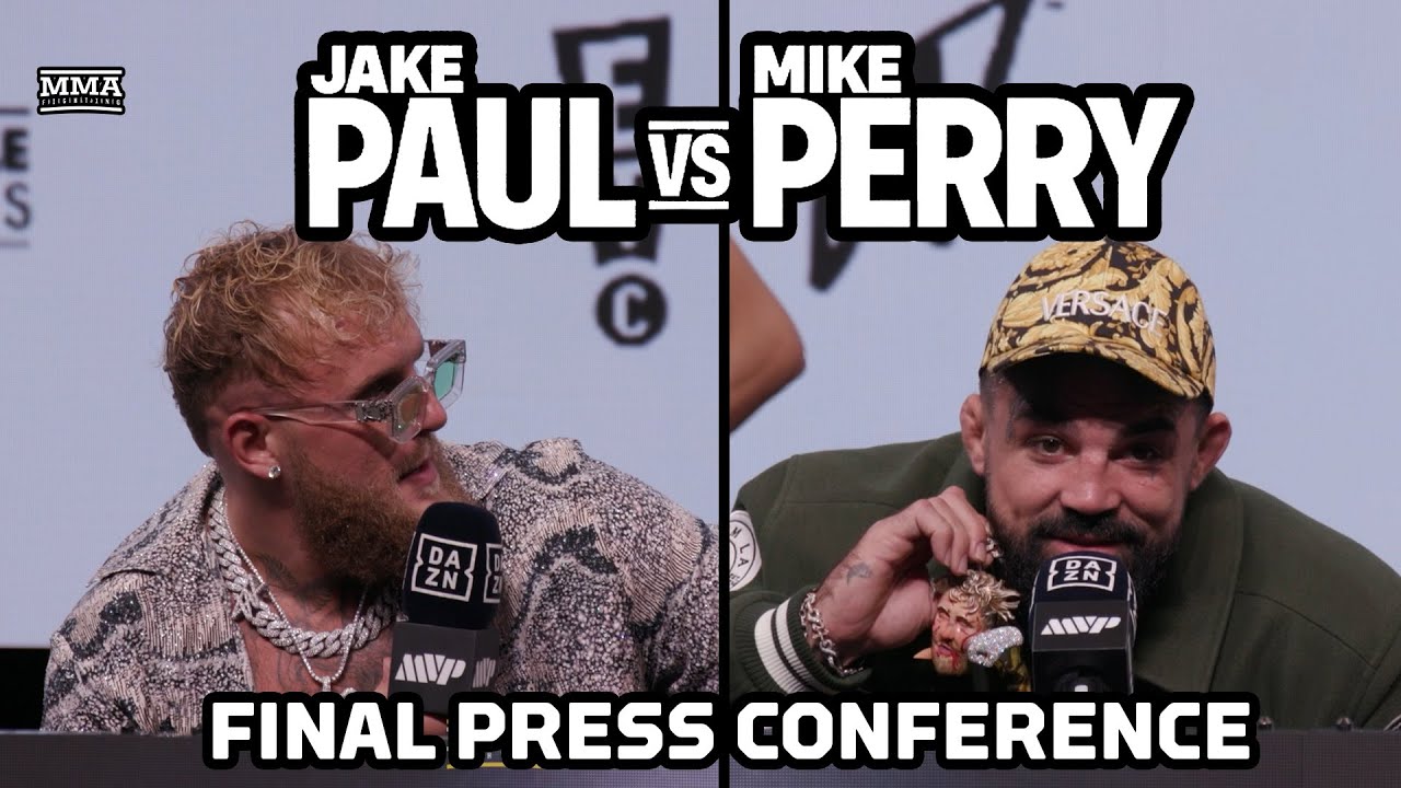 Full Jake Paul vs. Mike Perry Press Conference | Paul vs. Perry | MMA Fighting