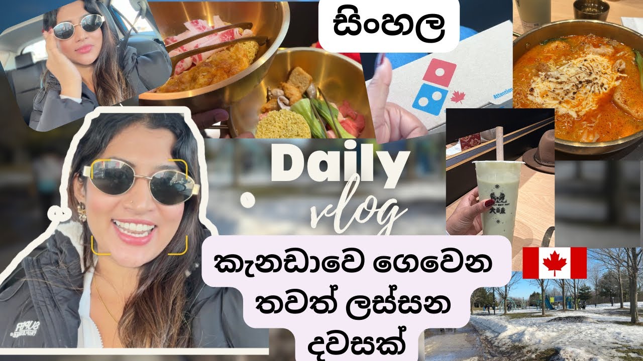 කැනඩාවෙ ගෙවුනු තවත් ලස්සන දවසක් 🇨🇦🇱🇰| Sinhala vlog | Day vlog 