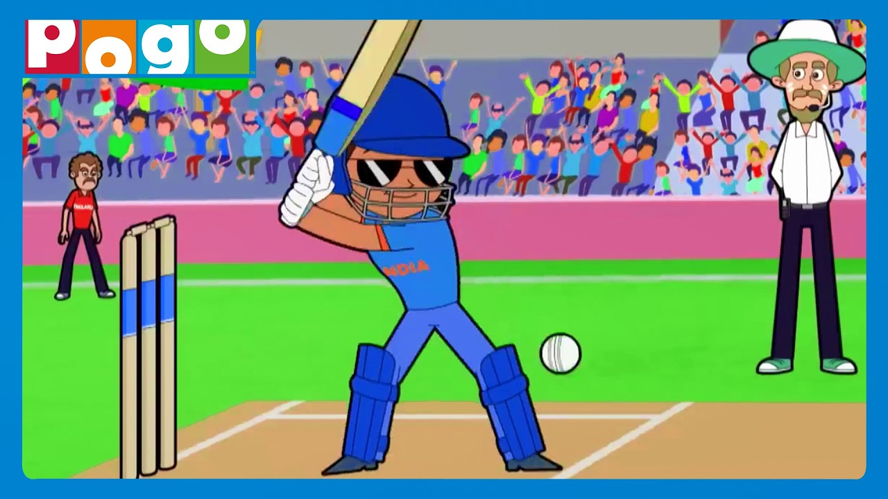Super Cop Ke Super Shots!🏏🥰| Little Singham💪🏻| Cricket Special - Part 2😆| @PogoChannel ​