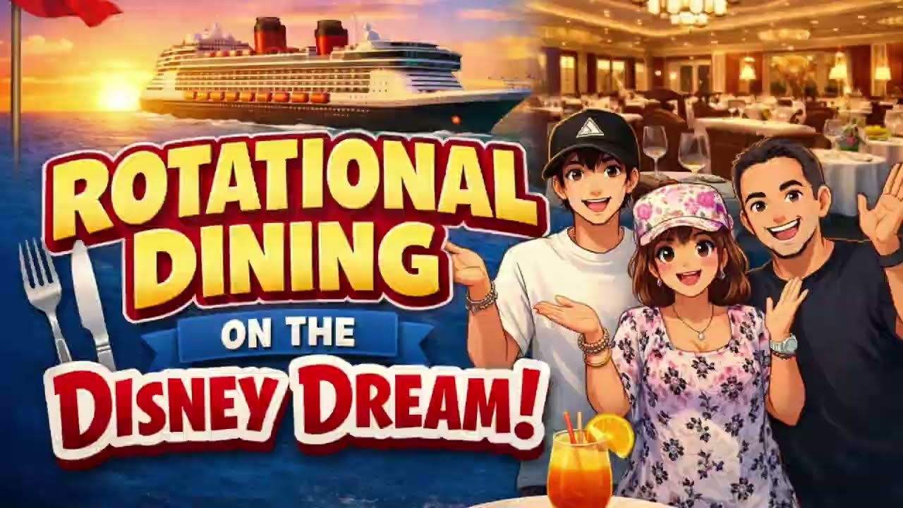 Disney Dream:Rotational Dining