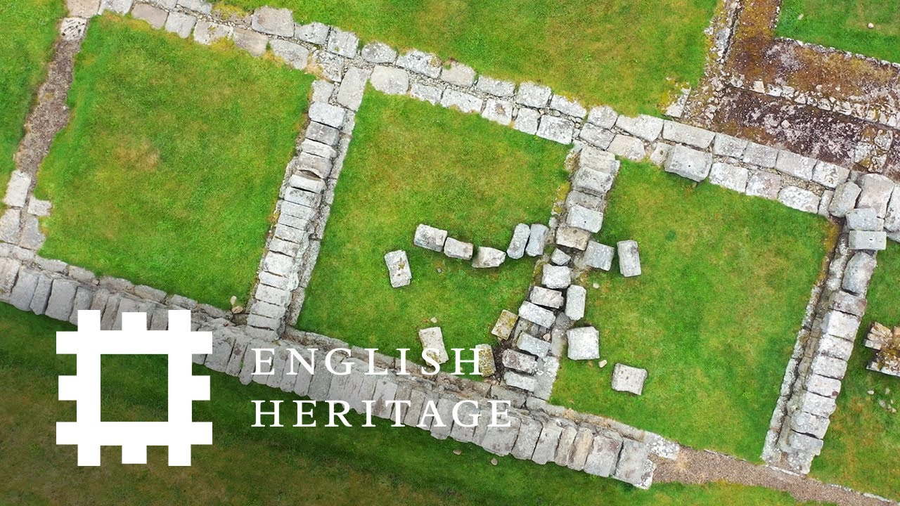 Postcard from Corbridge Roman Town, Hadrian's Wall | England Drone Footage