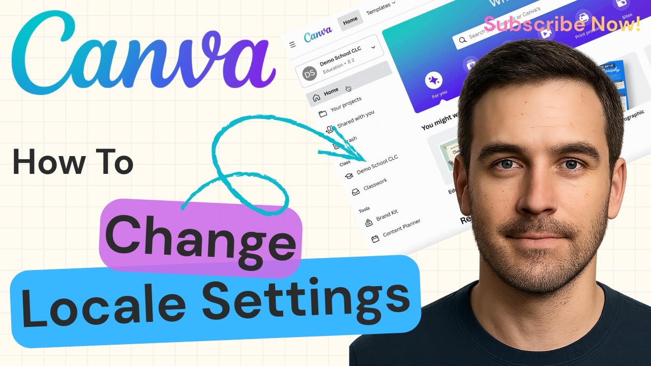 How to Change Locale Settings in Canva | Language & Region Tutorial 2026
