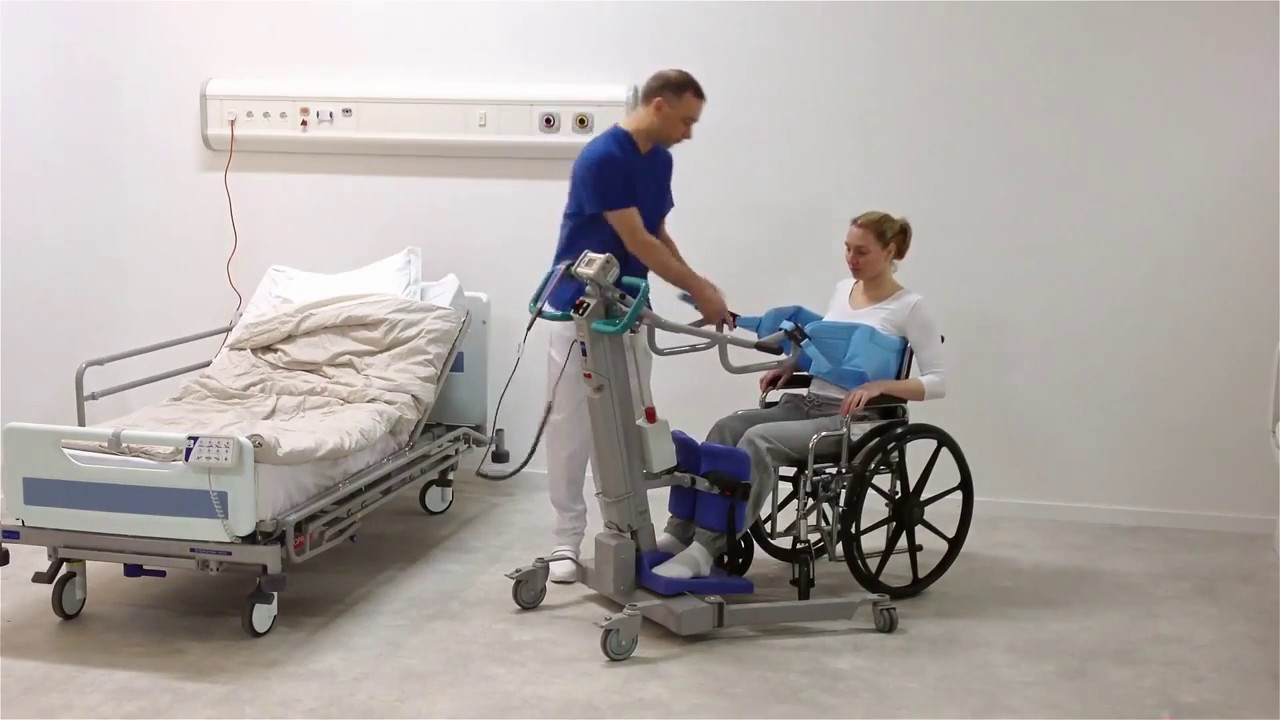 ArjoHuntleigh Safe patient handling demonstration | SOMATCO سوماتكو