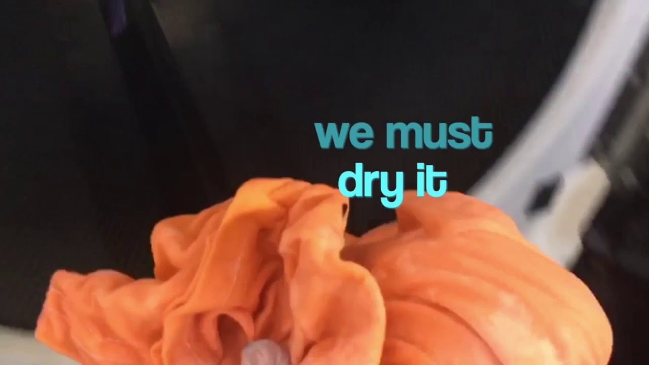 How to make REACTIVE DYE on clothes? TUTORIAL