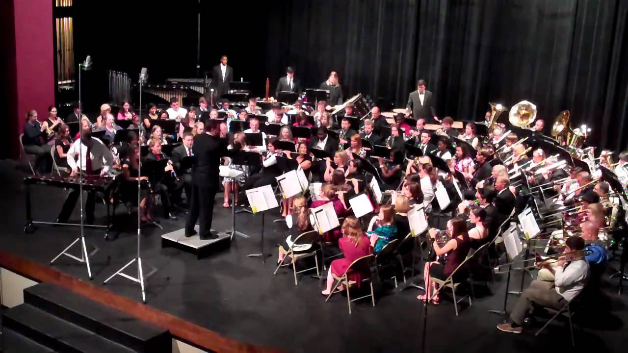 Log Cabin Blues - xylophone solo with concert band