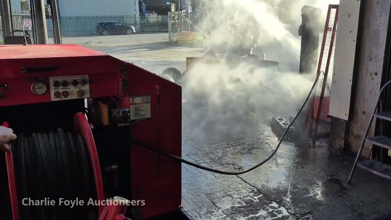 2016 Jetchem Drawbar High Pressure Water Jetting Unit - ONLINE TIMED AUCTION - 777 Demolition