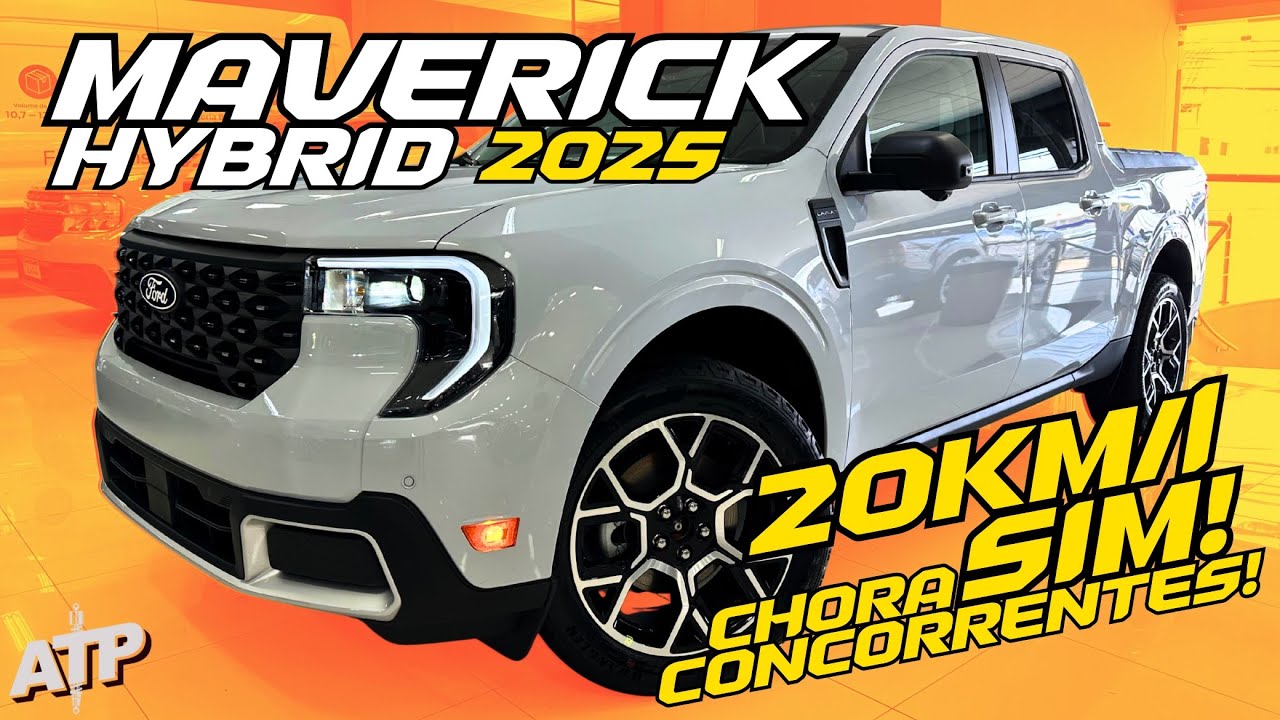 NOVÍSSIMO Ford Maverick Hybrid 2025 - OBRIGADO FORD, ACERTOU DEMAIS! 