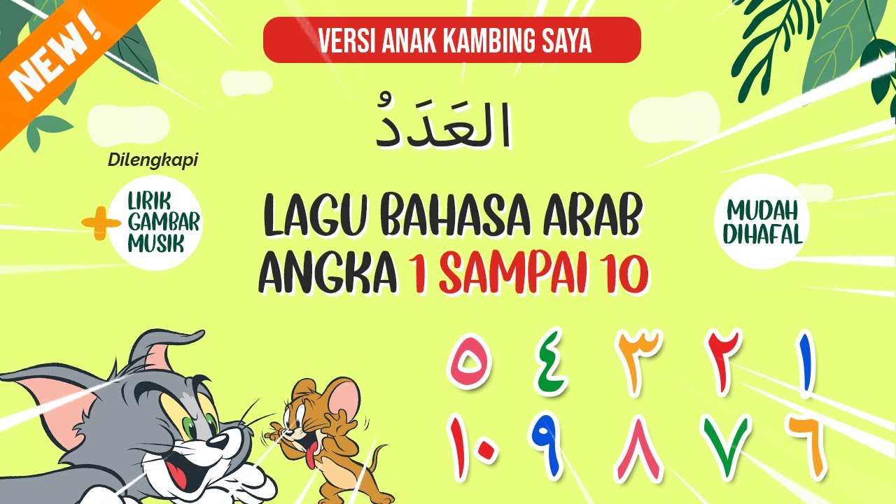 Lagu Bahasa Arab Angka 1 sampai 10 | Terpopuler 2023