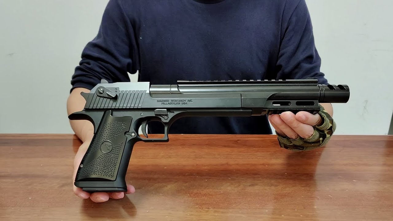 Desert Eagle Soft Bullet Toy Gun Unboxing 2024 - Air Gel Ball Pistol