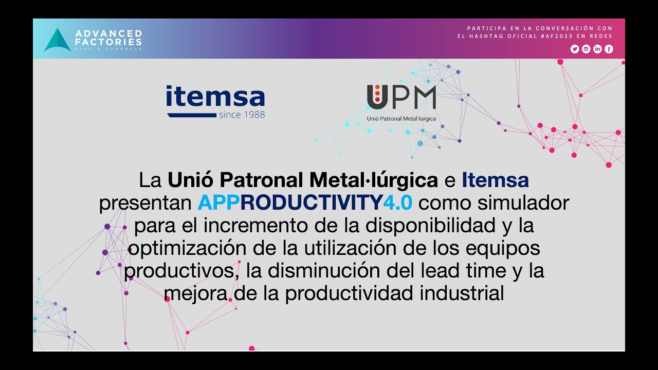 APPRODUCTIVITY4.0 as a simulator for industrial productivity improvement
