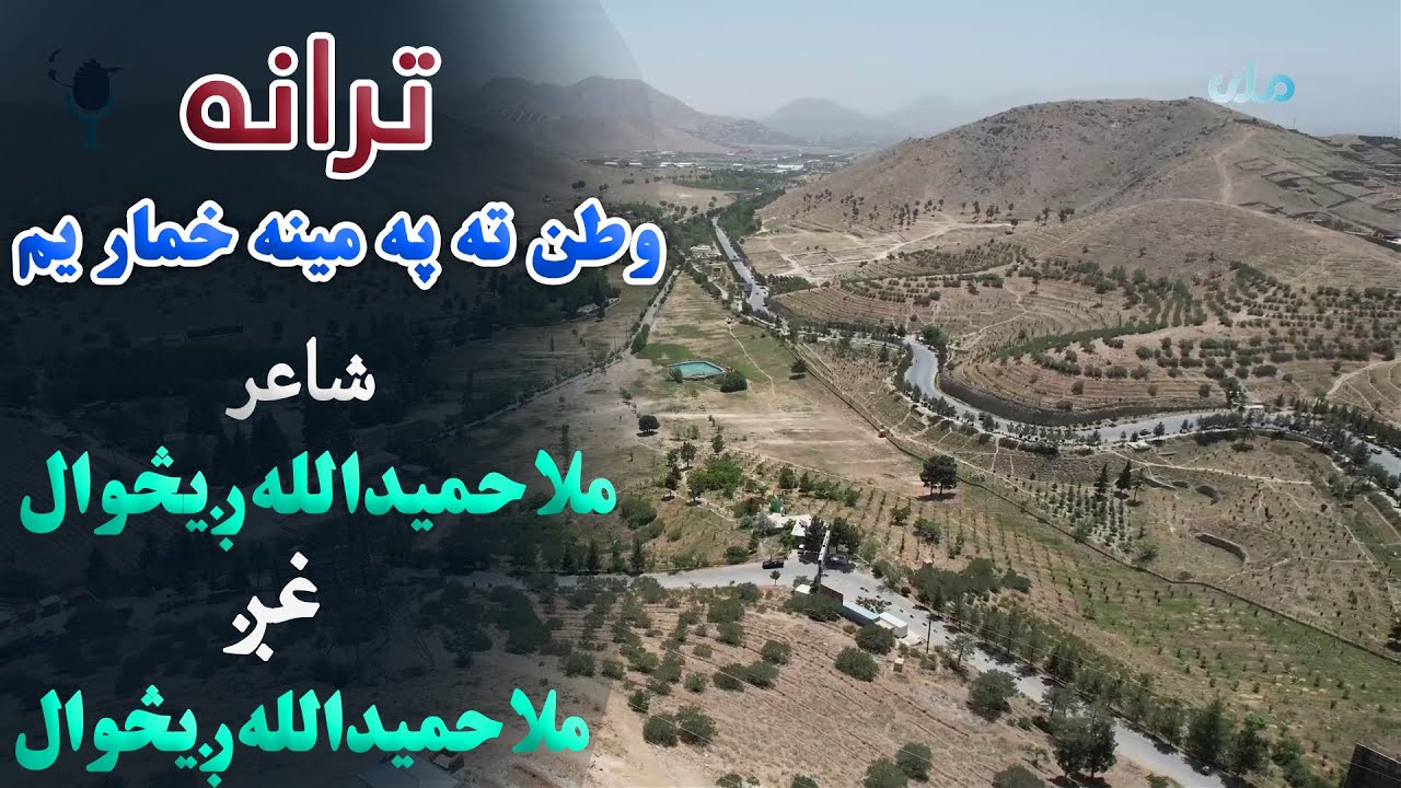ترانه | وطن ته په مینه خمار یم، شاعر: ملا حمیدالله ږیڅوال، غږ: ملا حمیدالله ږیڅوال