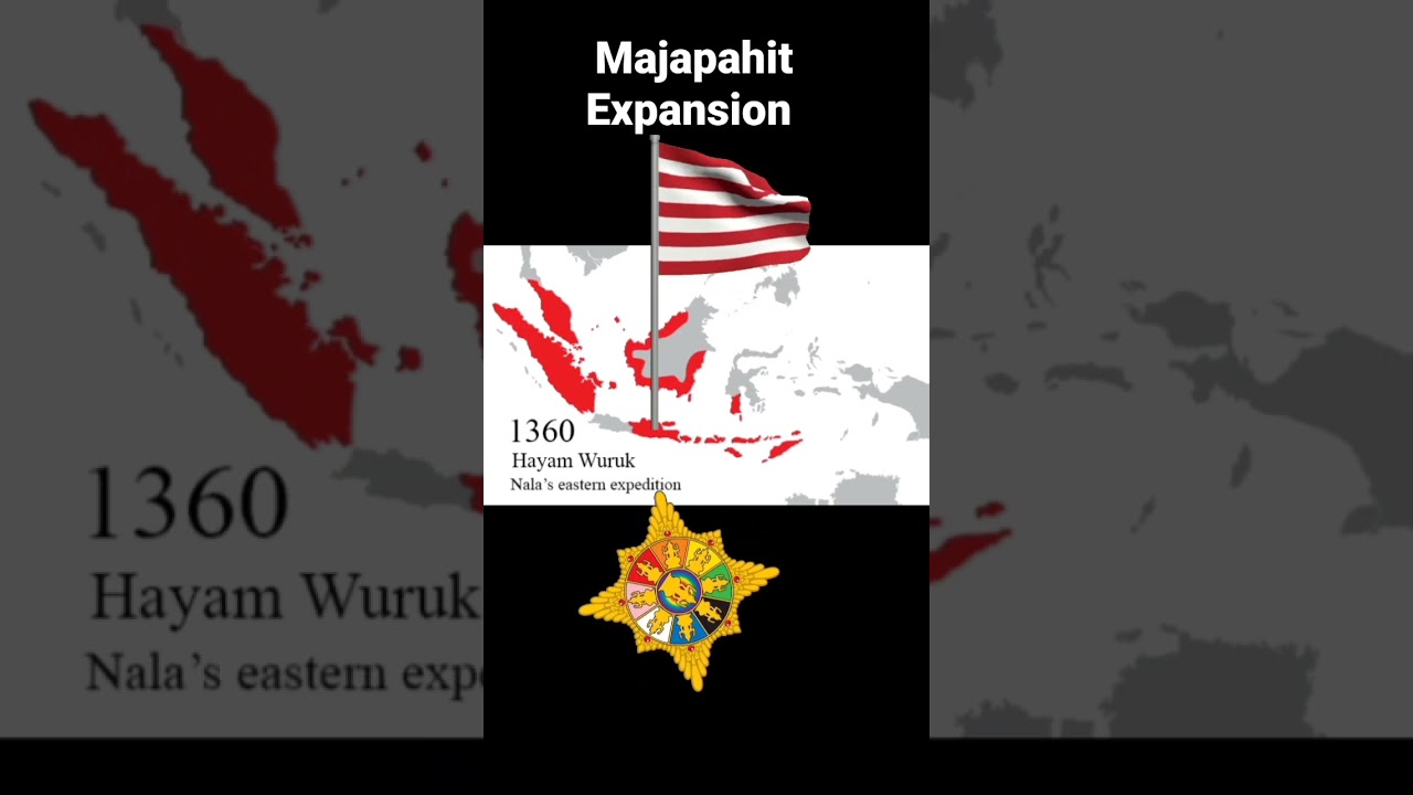 Majapahit Expansion #history #map #geography #majapahit