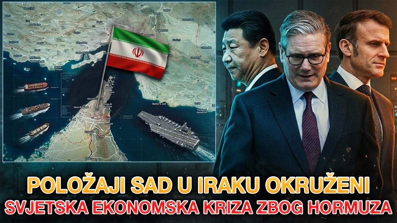 Tramp Bez Saveznika u Hormuzu⚔Bab El Mandeb Blokiran⚔Larijani Pogodjen⚔Velika Naftna Kriza.17.3.2026