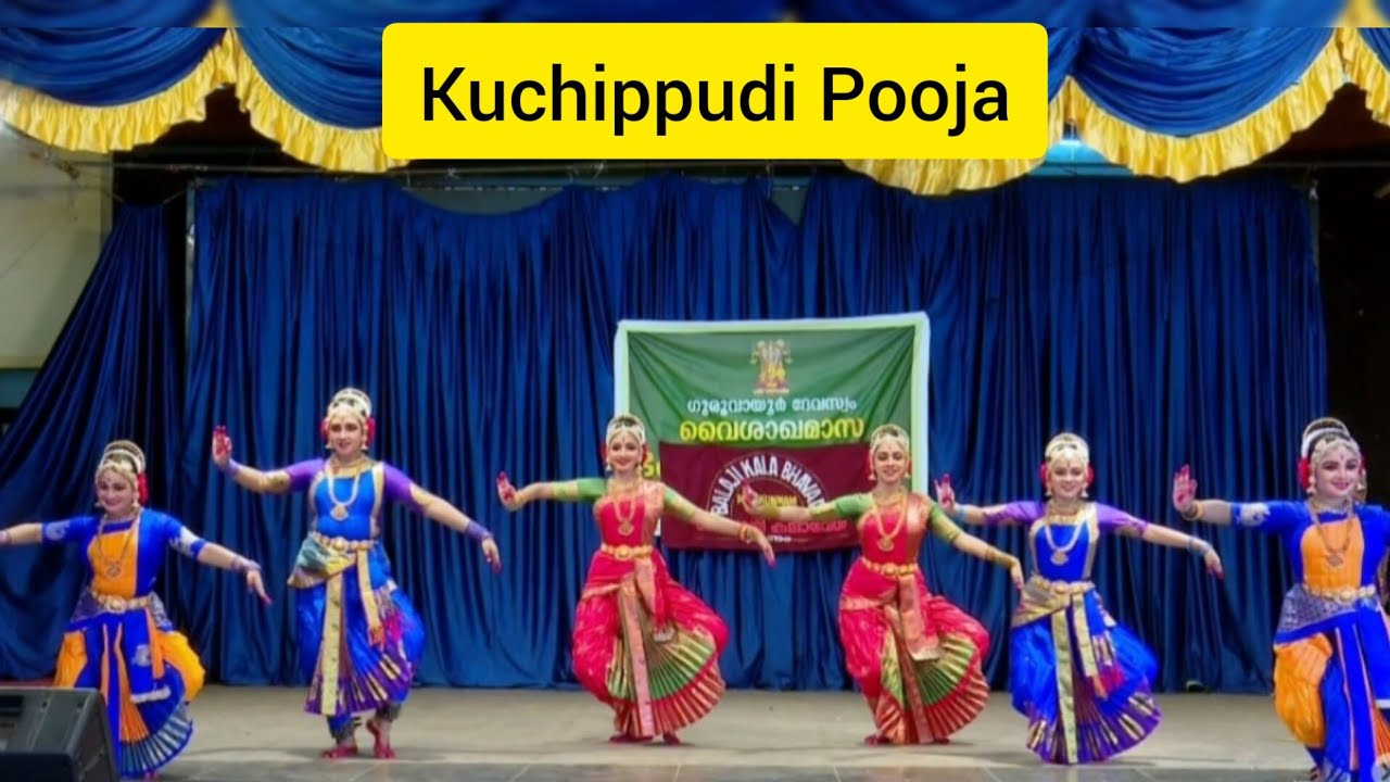 Kuchipudi Pooja by Disciples of Sri Venkatesh Balaji Thrissur