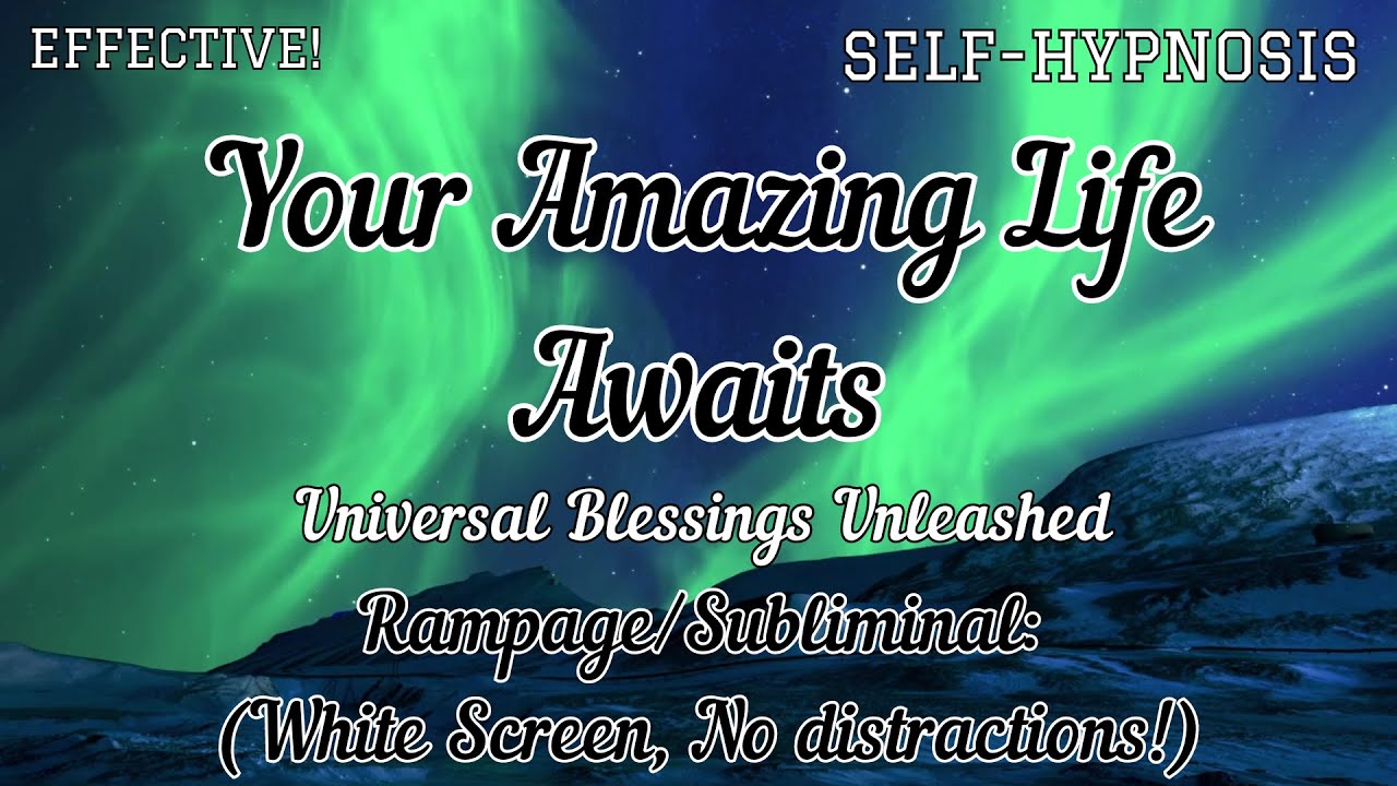 🌟🌈 ACTIVATE YOUR UNIVERSAL BLESSINGS NOW! ✨🚀
