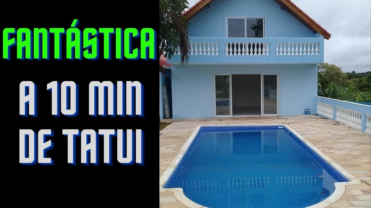 VENDIDO Linda Chácara em Tatuí com piscina 550 Mil Vai perder?