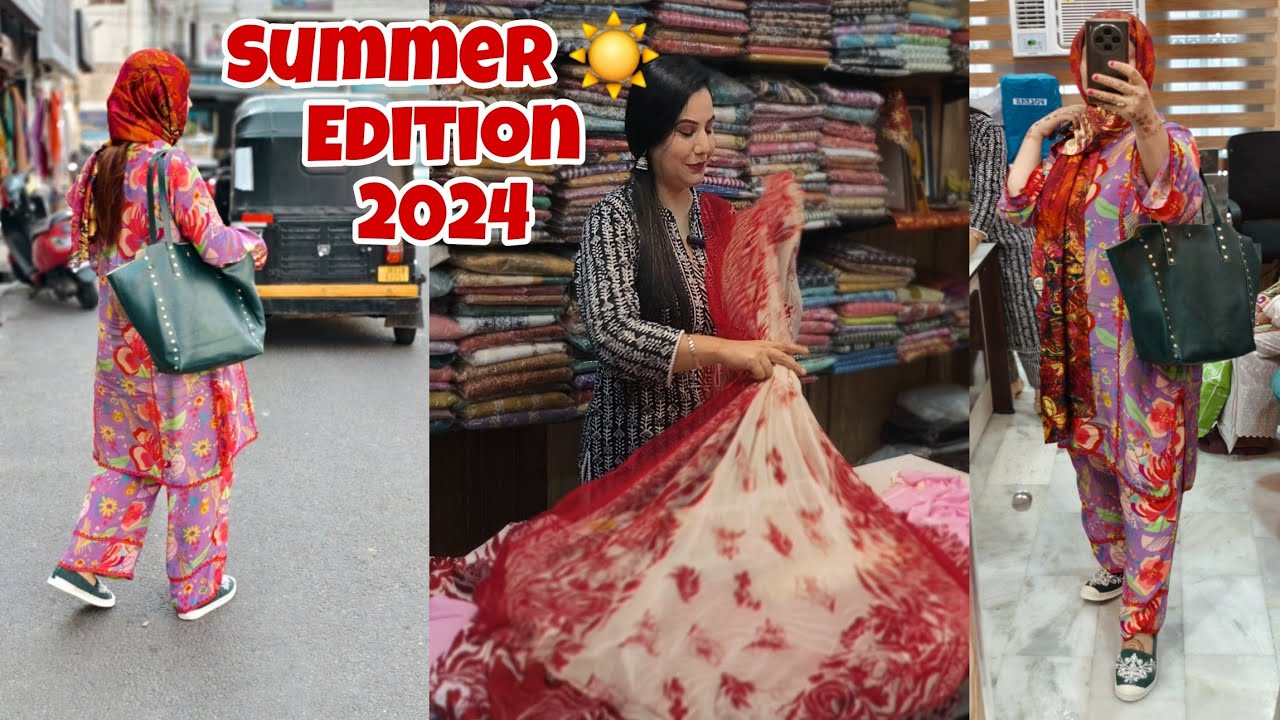 Market Search for Summer Trending Prints || Summer Lawn , cotton Suits at Affordable price ||Gifts 🎁