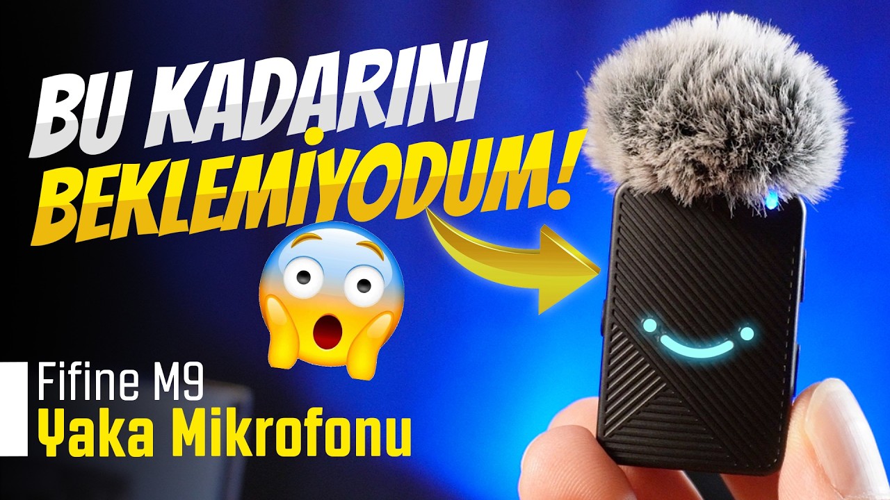 Bu Mikrofon Bir Başka! 🔥 Fifine M9 Kablosuz Yaka Mikrofonu Detaylı İnceleme