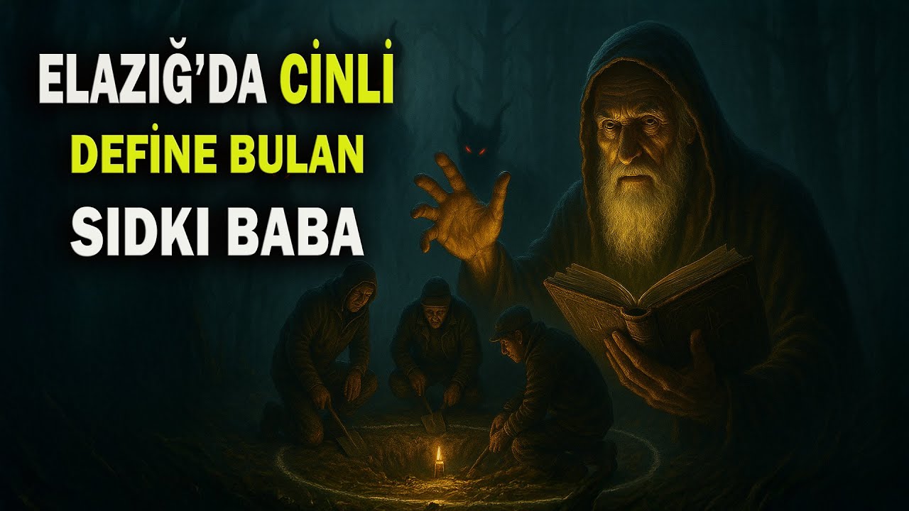 Elazığ'da Cinli Define Bulan Sıdkı Babanın Korkunç Hikayesi | Korku Hikayesi | Elazığda Korkunç Olay