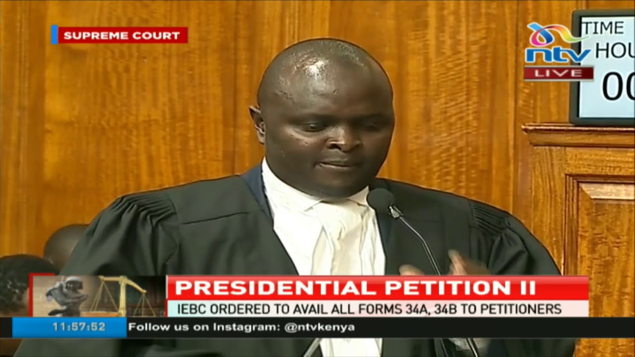 IEBC 'disregarded' constitutional procedures, Mwau lawyers' submissions at the SCoK