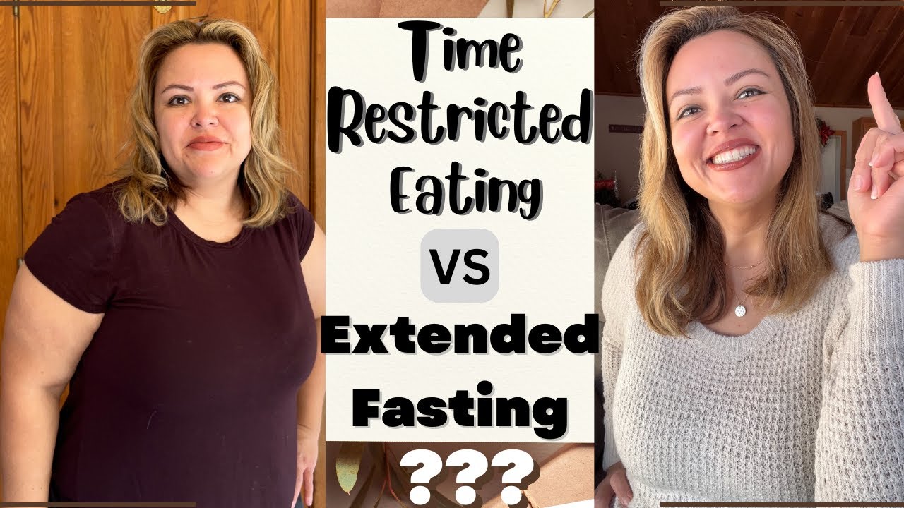 Time Restricted Eating VS Extended Fasting: WHICH WORKS BETTER? WHAT do you NEED to KNOW?