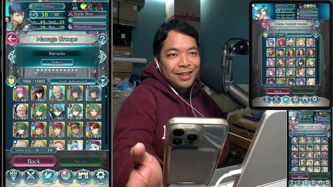 Twitch VOD: FEH SUMMONS & Edelgard statue UNBOXING [Day 2673]