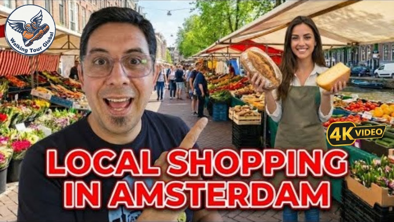 La experiencia única de visitar un mercado en Ámsterdam 🇳🇱