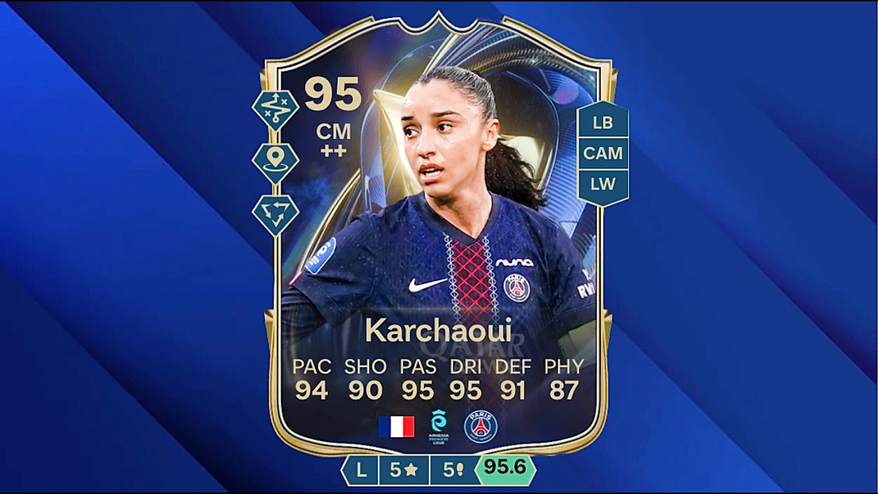 FC 26: SAKINA KARCHAOUI 95 TOTS PLAYER REVIEW I FC 26 ULTIMATE TEAM