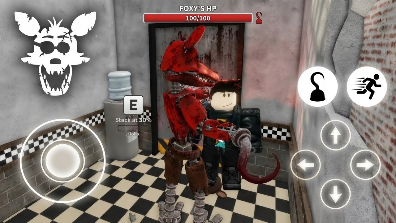 What If I BECOME Foxy Max Level | FNAF Eternal Nights (Roblox)
