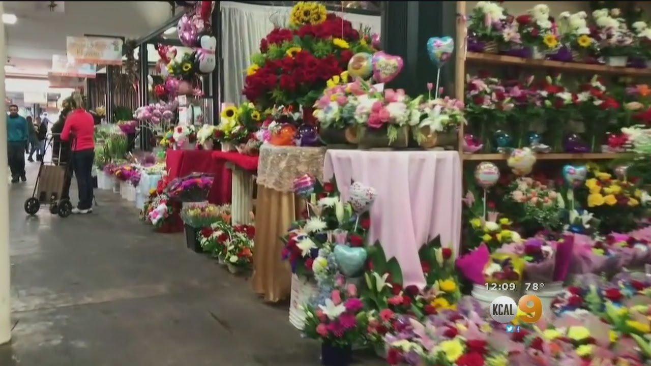 Mother's Day Has Business Blooming At LA Flower Market